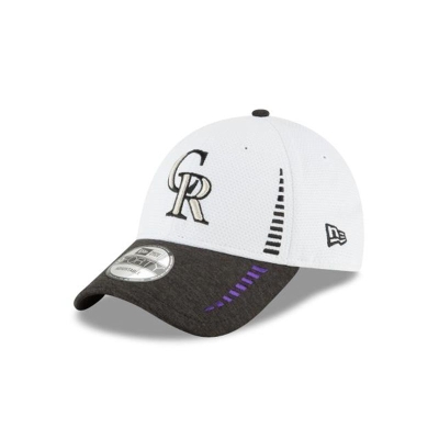 Colorado Rockies Gorra | New Era MLB Speed Tech 9forty Adjustable Cap Mexico - Blancos